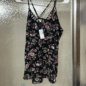 Maurice’s large women’s top, black